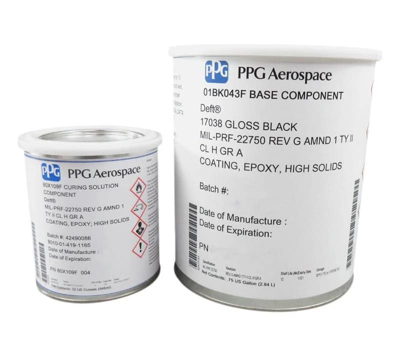 01BK041F/80X109F - Epoxy Topcoat (#37038Black) image 1
