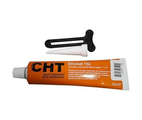 CHT SILCOSET 152 WHITE (75ML) - Adhesive Sealant image 1