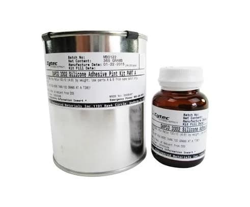 DAPCO 3302 - (PINT) - Clear Silicone Adhesive image 1