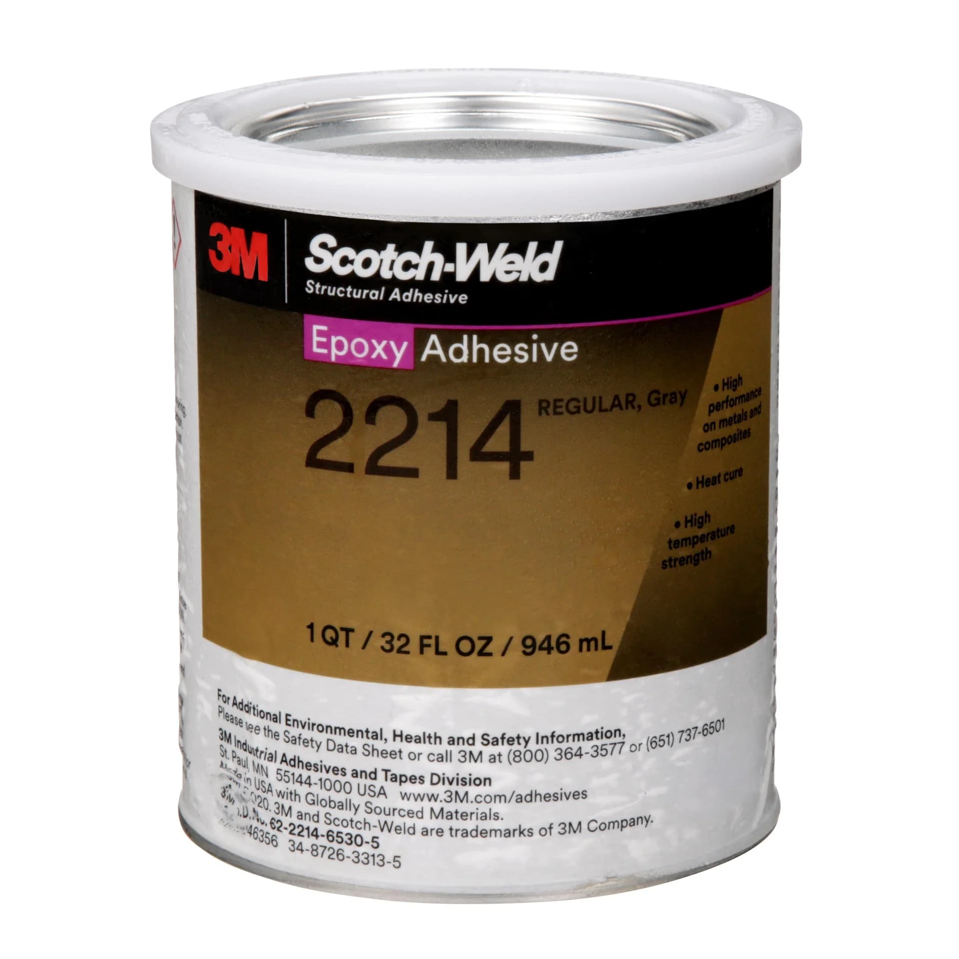 3M EC-2214 GRAY - Epoxy Adhesive image 1