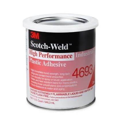 3M 4693 SCOTCH WELD - High Performance Industrial Plastic Adhesive 4693 image 1