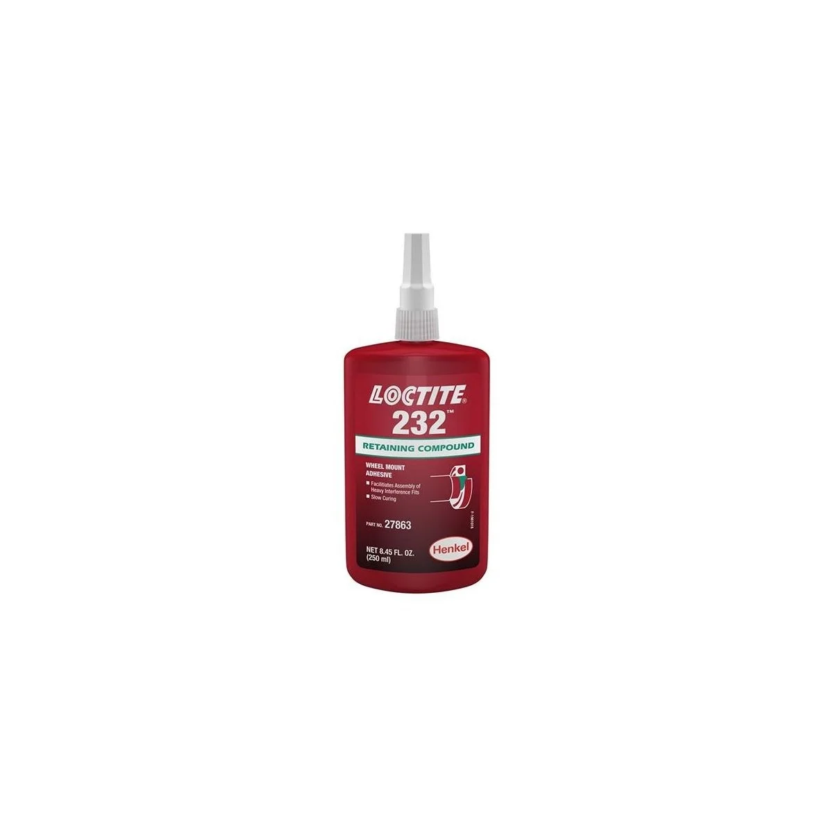 LOCTITE 232 (01 LTR) - Loctite 232 Retaining Compound image 1