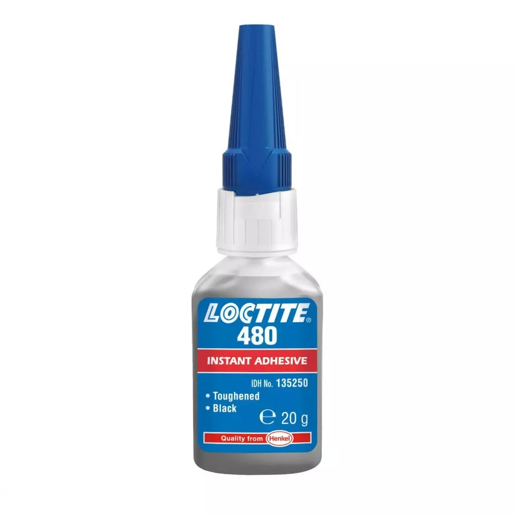 LOCTITE 480 (20GM) - Instant Rubber Adhesive Black image 1