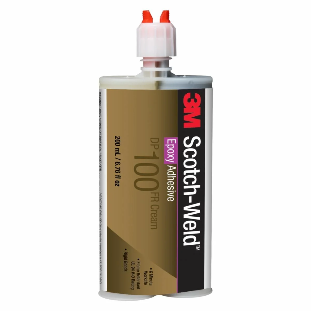 DP100FR - Scotch Weld Dp 100Fr, White Epoxy Adhesive Cream image 1