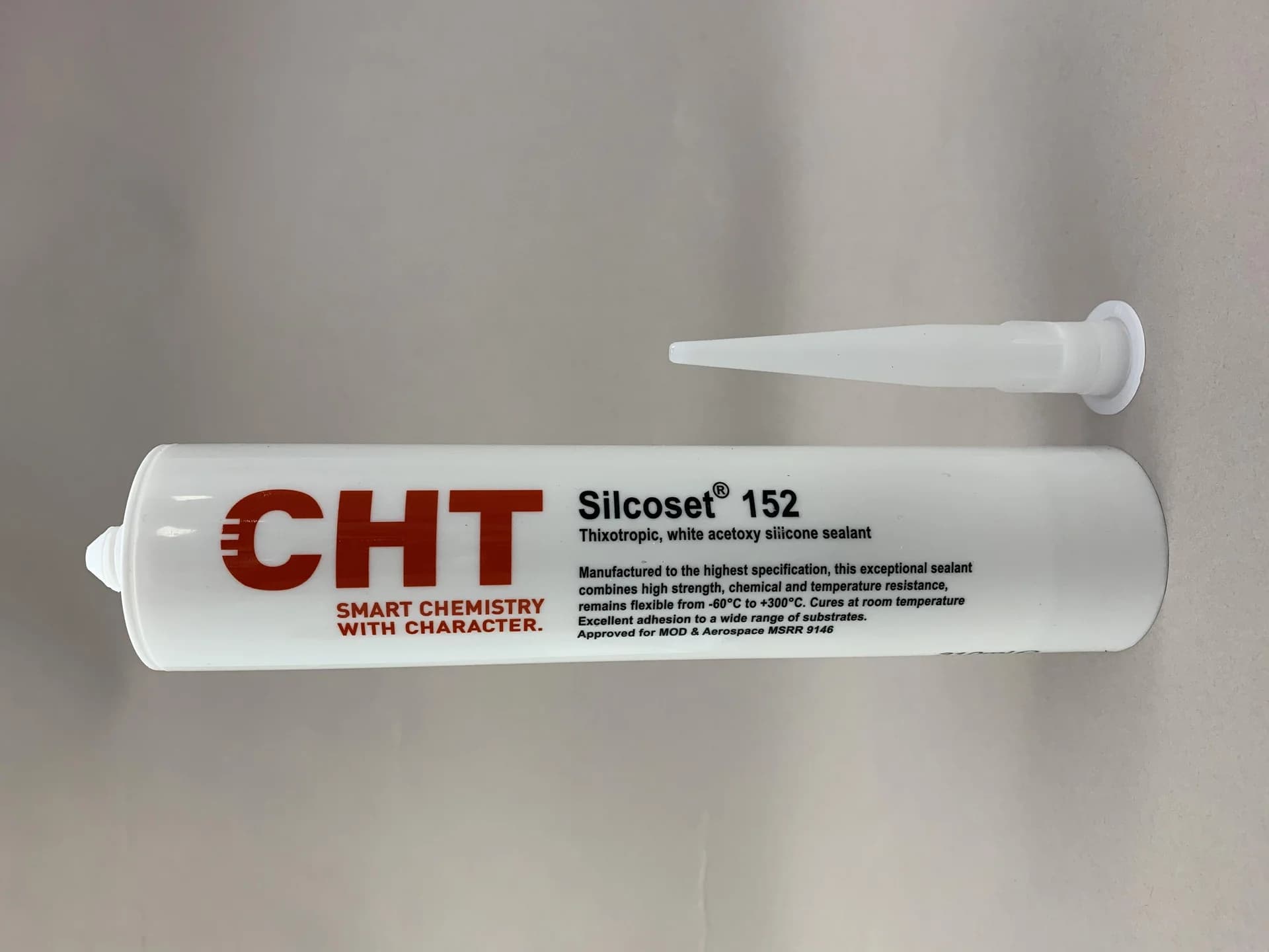 CHT SILCOSET 152 WHITE (310ML) - Adhesive Sealant image 1
