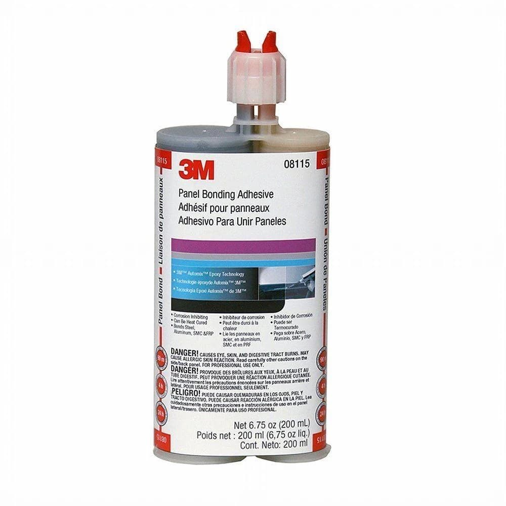 3M 08115 BLACK - Black Two Part Epoxy Adhesive (B/A) image 1