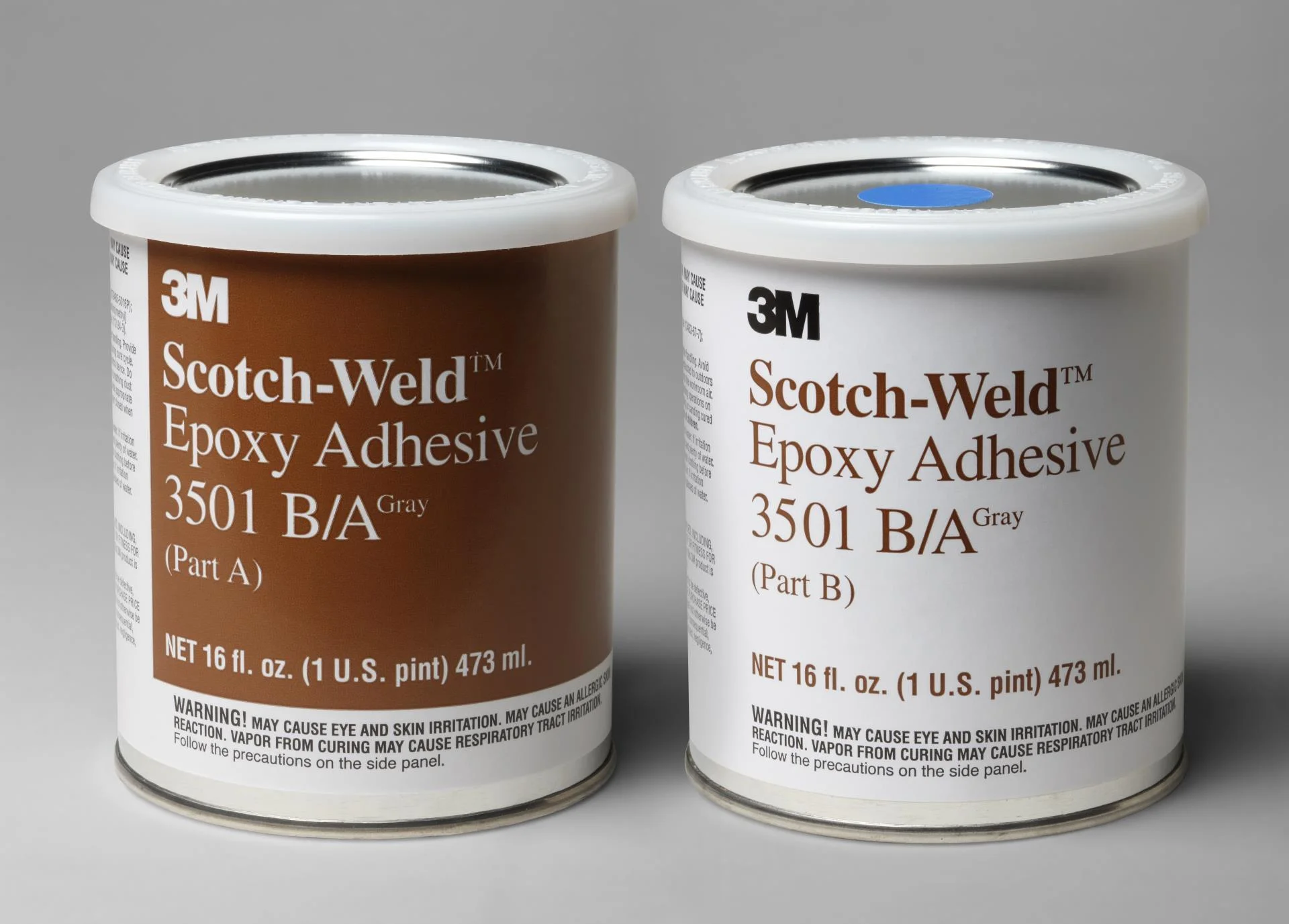 3M EC 3501 B/A GRAY - 3M Scotch Weld Epoxy Adhesive Gray image 1