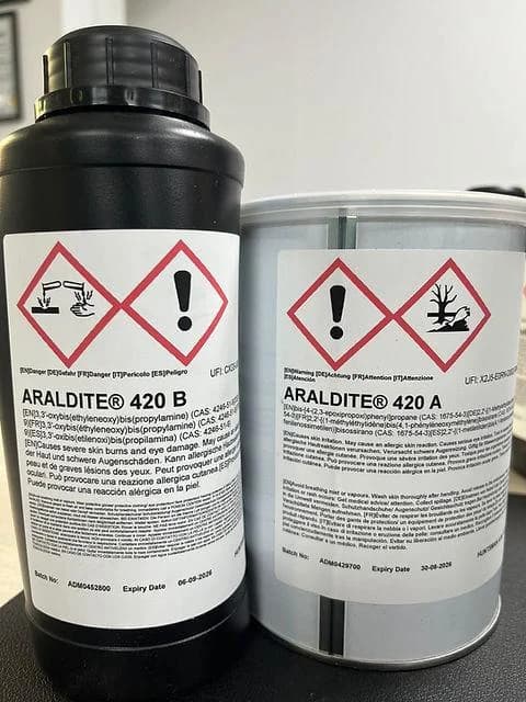 ARALDITE 420 A/B (1.4 KG KIT) - Epoxy Adhesive image 1