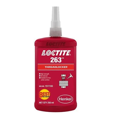 LOCTITE 263 (250 ML) - Threadlocker image 1