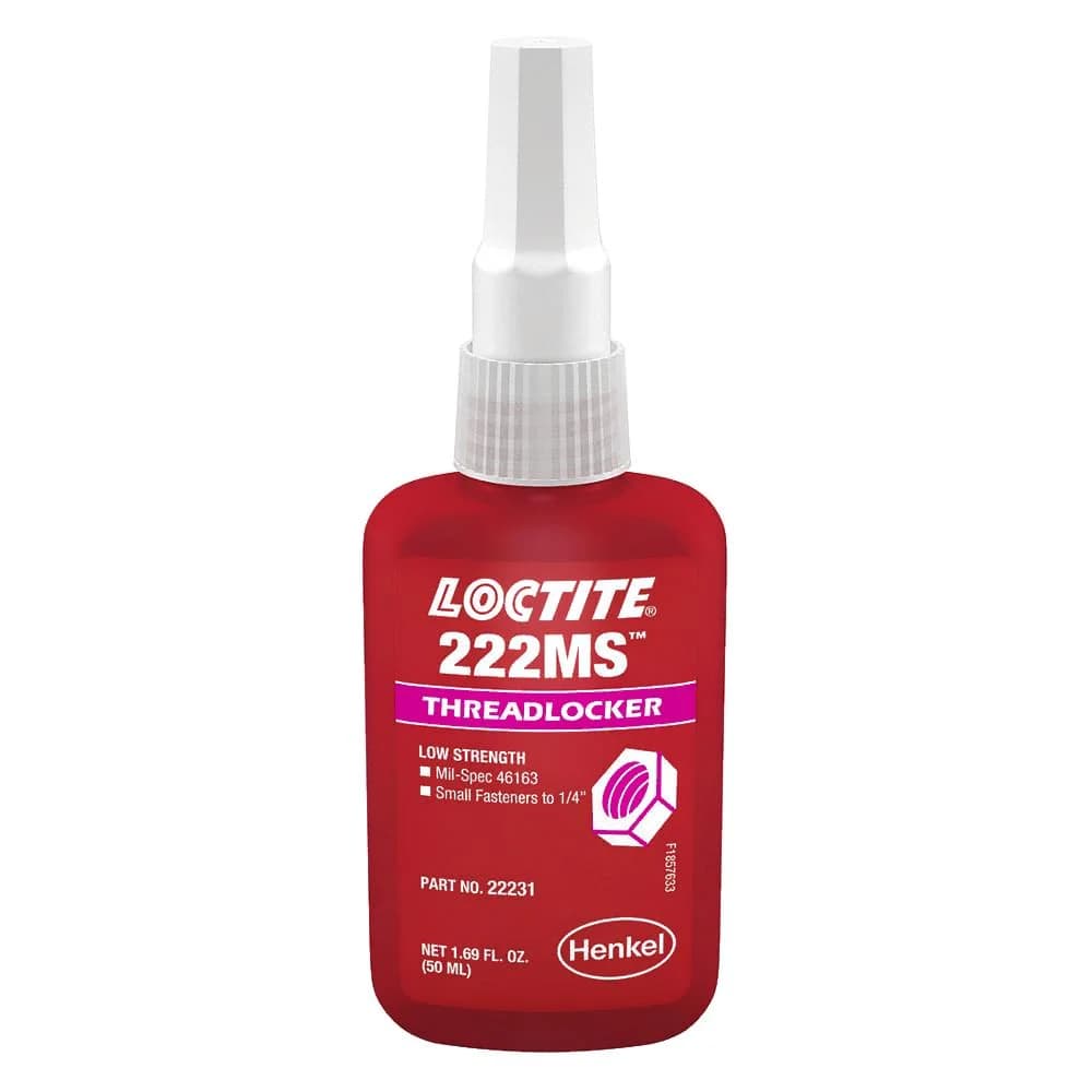 Loctite 222MS (50ML) - Threadlocker Adhesive image 1