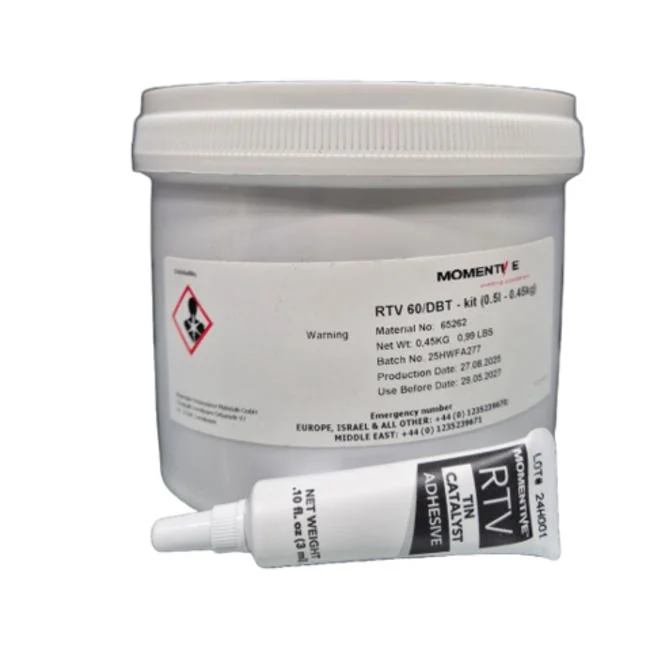 RTV60 / DBT CAT (1LB KIT) - Silicone Rubber Two-Parts Compounds image 1