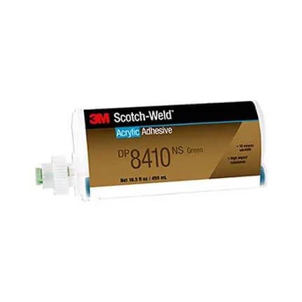 3M SCOTCH-WELD DP 8410NS - Green Acrylic Adhesive image 1