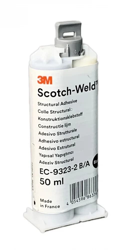 3M SCOTCH WELD 9323-2 B/A (BLACK) - Epoxy Adhesive image 1