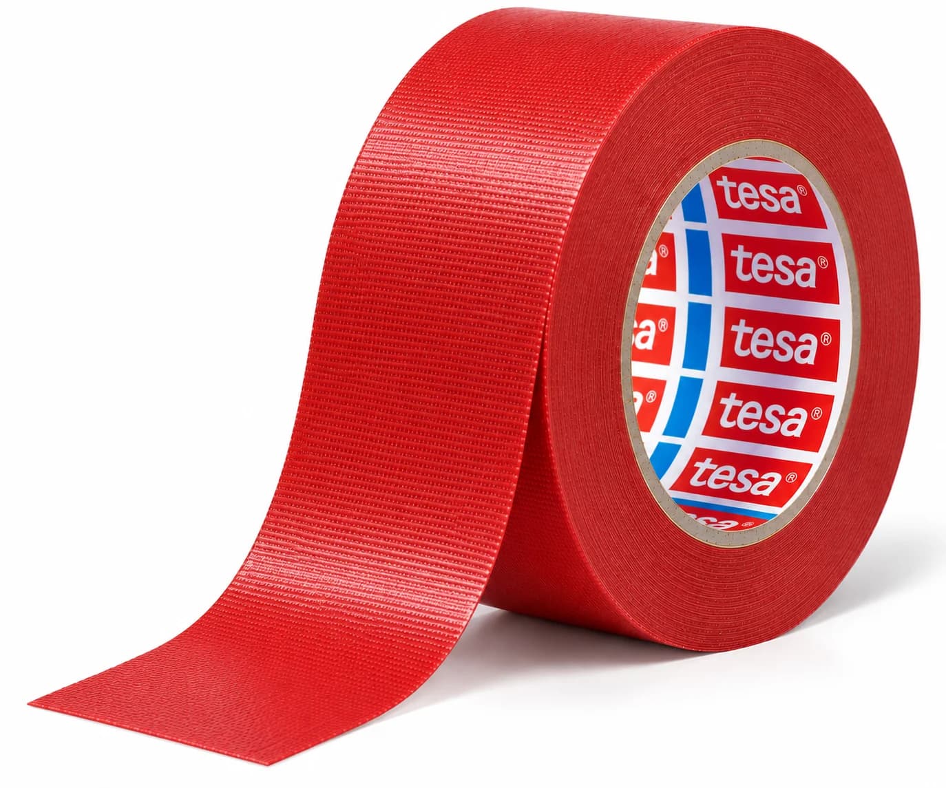 TESA 4651 RED - Acrylic Coated Cloth Tape image 1