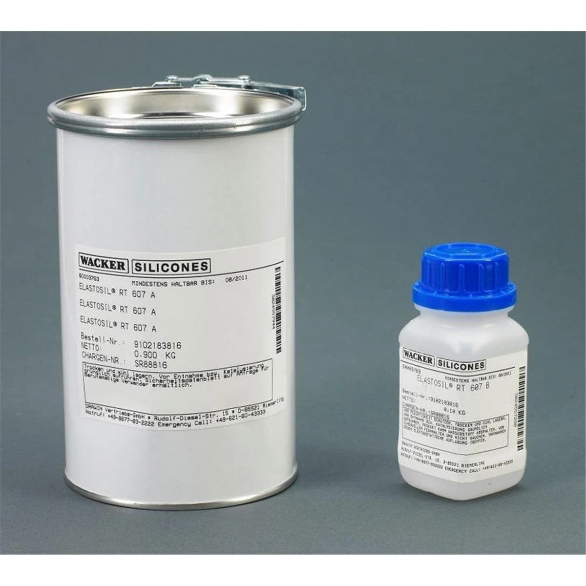 Elastosil RT 607 A/B RTV-2 - Silicon Rubber Adhesive image 1