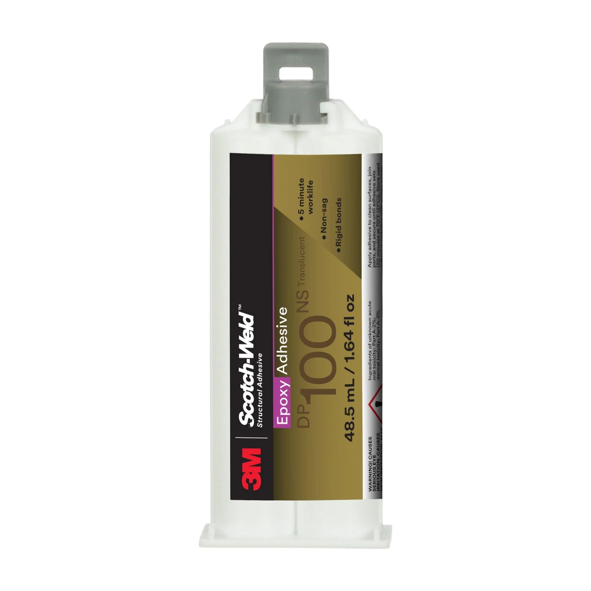 3M Scotch-Weld DP-100NS - Clear Epoxy Adhesive image 1