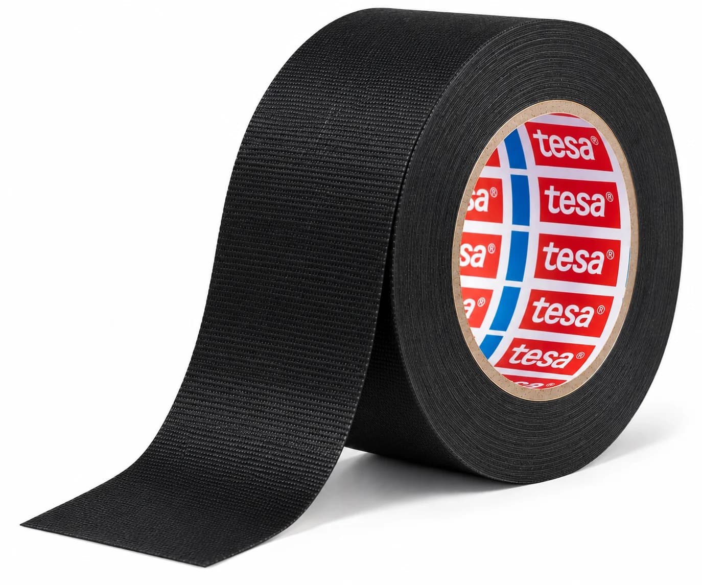 Tesa 4651 Black - Cloth Tape image 1