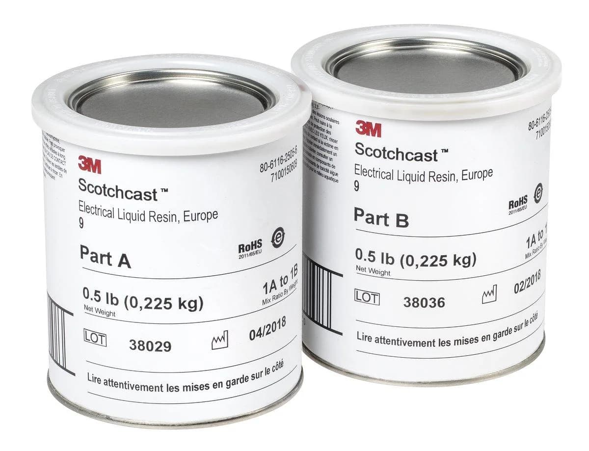 3M Scotchcast No.9 A/B - Electrical Filled Epoxy Liquid Resin image 1