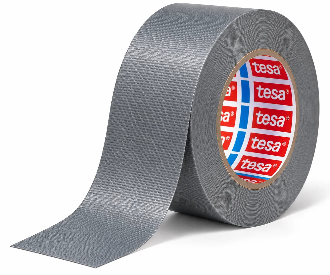 Tesa 4657 Grey - Temperature Resistant Acrylic Coated Cloth Tape image 1